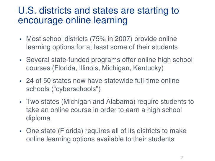 Online school options florida