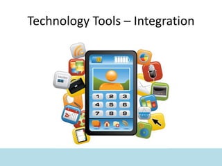 Technology Tools – Integration
 