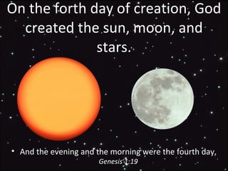 Day 4 Of Creation Day 4 Of Creation