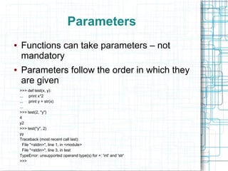Functions and modules in python | PPT