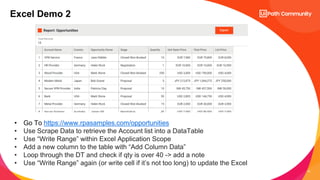 Day 4 - Excel Automation and Data Manipulation | PDF