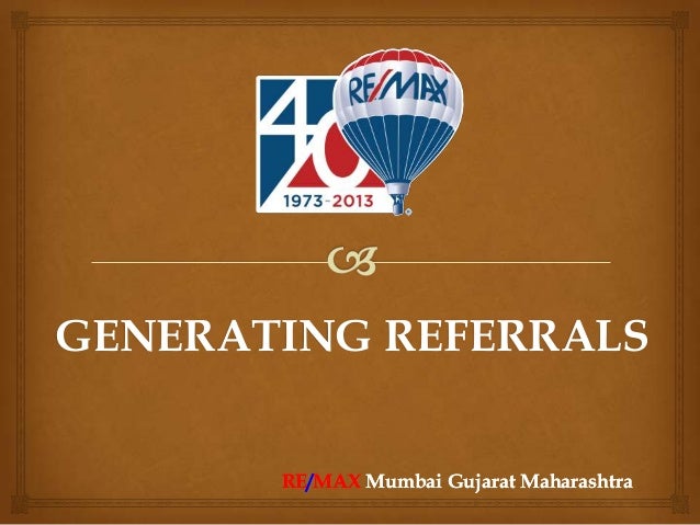 generating referrals generating referrals