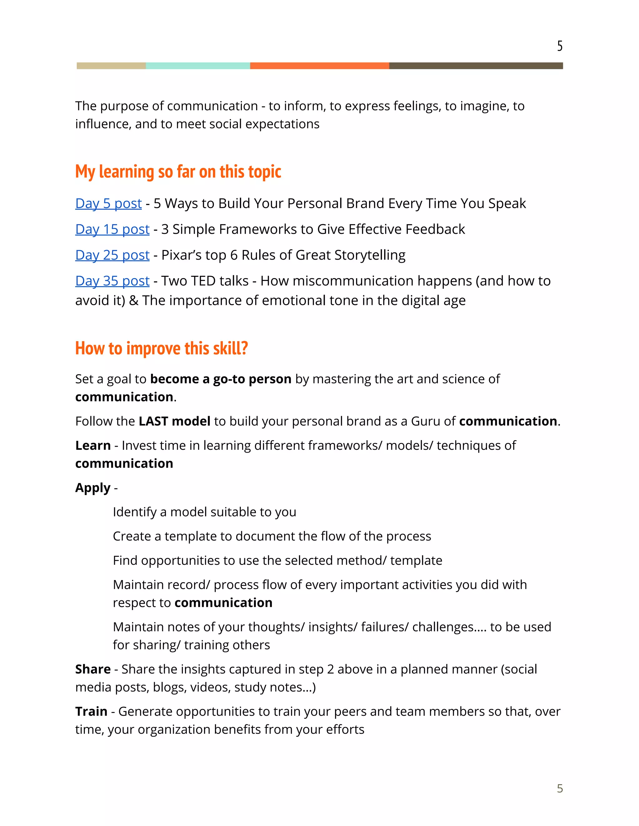 Day 45   communication skill