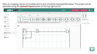 Industrial Applications of Arduino using Ladder Logic | PPTX