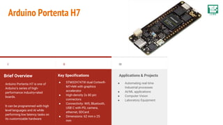 Industrial Applications of Arduino using Ladder Logic | PPT