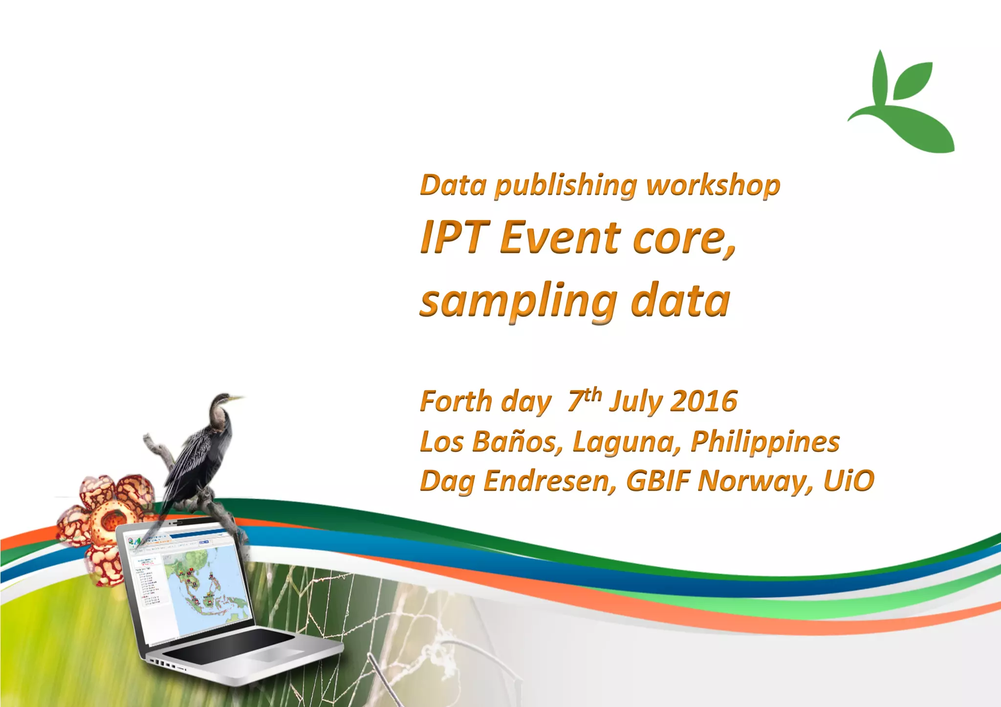 GBIF BIFA mentoring, Day 4b Event core, July 2016