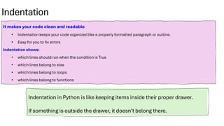 Conditional Statements and Loops in python | PDF
