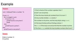 Conditional Statements and Loops in python | PDF