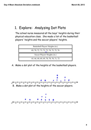 Day 4 mean absolute deviation | PDF