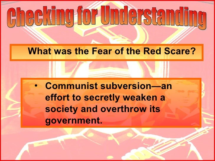 understanding the red scare The new red scare and mccarthyism facts about senator joe mccarthy and mccarthyism for kids taking into account the red scare and the anti-communist hysteria that was sweeping the nation it makes it easy to understand why a strong anti-communist politician such as joseph mccarthy would. understanding the red scare The new red scare and mccarthyism facts about senator joe mccarthy and mccarthyism for kids taking into account the red scare and the anti-communist hysteria that was sweeping the nation it makes it easy to understand why a strong anti-communist politician such as joseph mccarthy would.