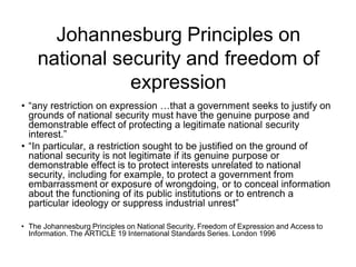 Rights And Responsibilities Of Journalists