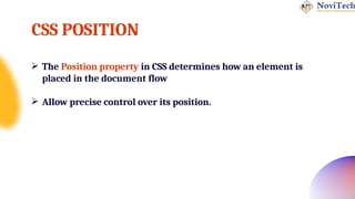 Mastering CSS Positioning in Full Stack Development: 30 Days Challenge ...