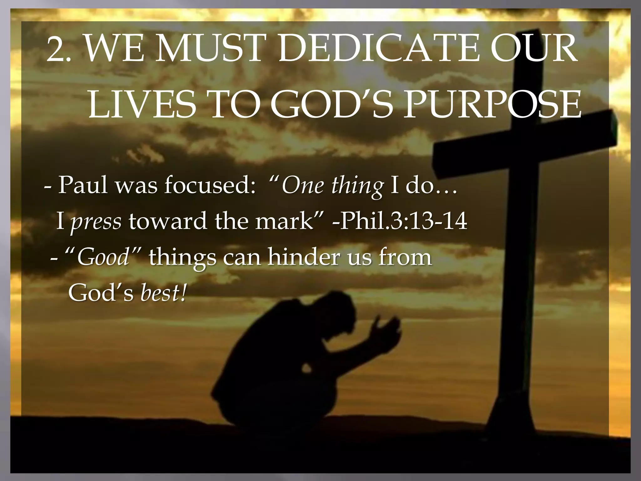 DAY 5 - HOW TO COMPLETE GOD’S PLAN FOR YOUR LIFE - 7 DAYS OF WORSHIP ...