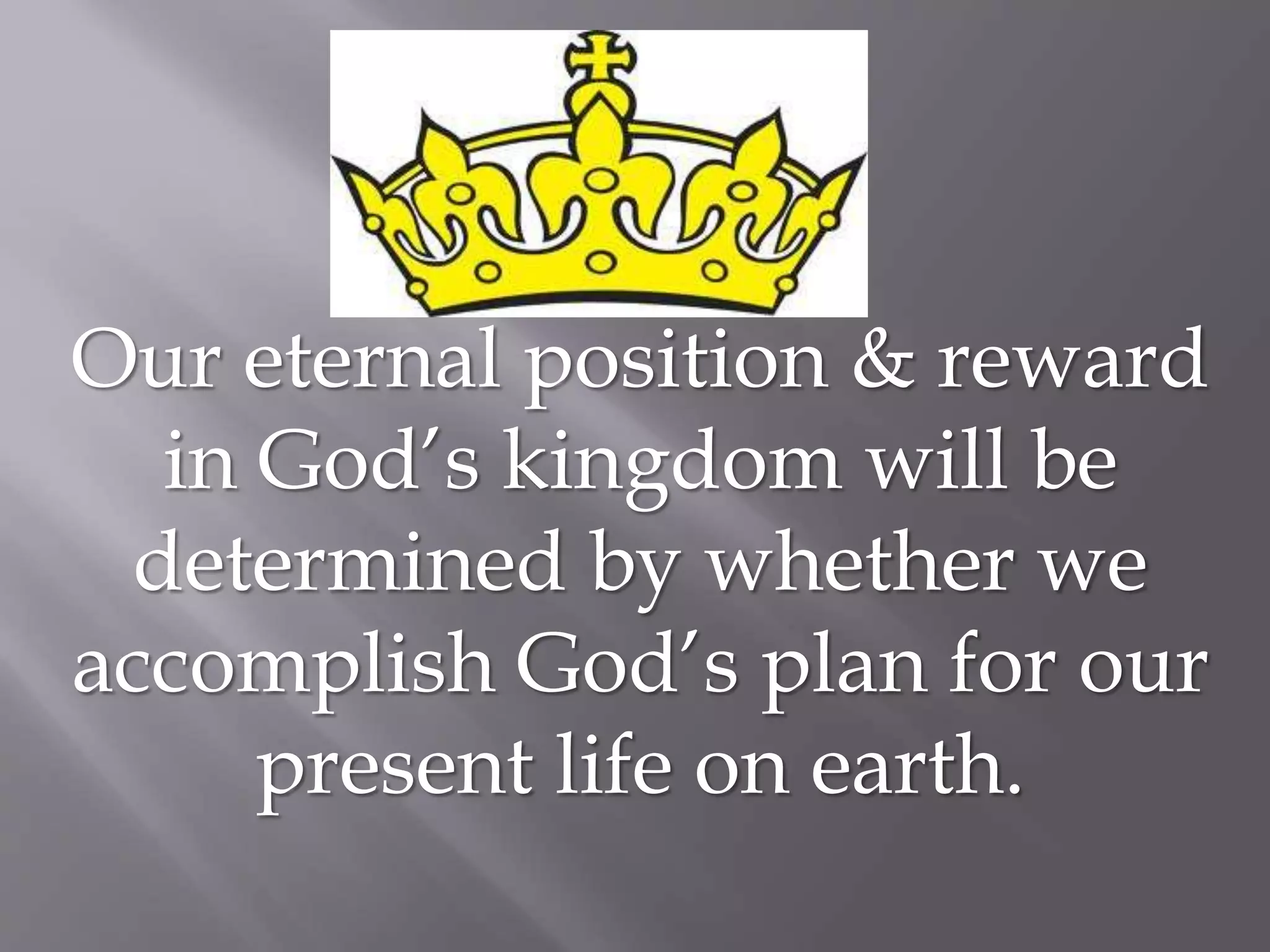 DAY 5 - HOW TO COMPLETE GOD’S PLAN FOR YOUR LIFE - 7 DAYS OF WORSHIP ...