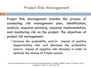 Day 5, 6 _ 7 - Project Risk Management.pptx