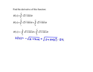 Find the derivative of this function:
 