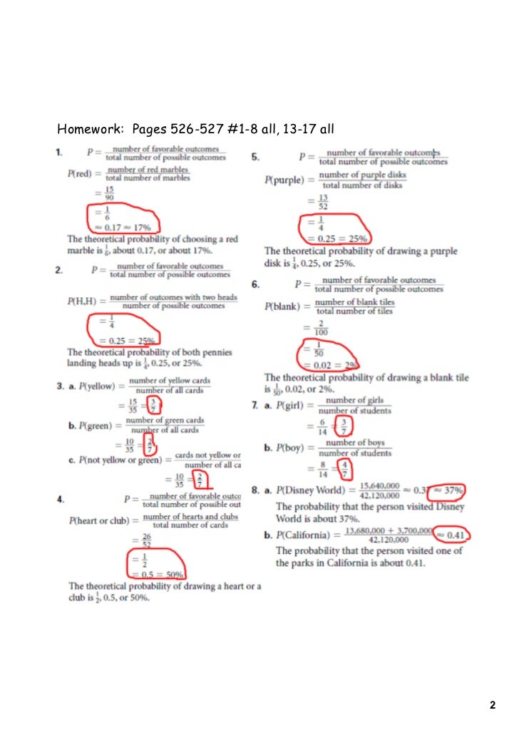 Independent and dependent events homework answers image
