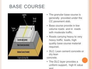 Factors and Design of Rigid Pavement BTech | PPTX