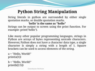 Day5 String python language for btech.pptx