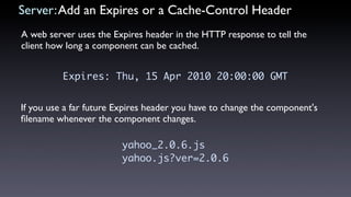 High Performance Ajax Applications