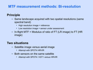 modulation transfer function (MTF) | PPT