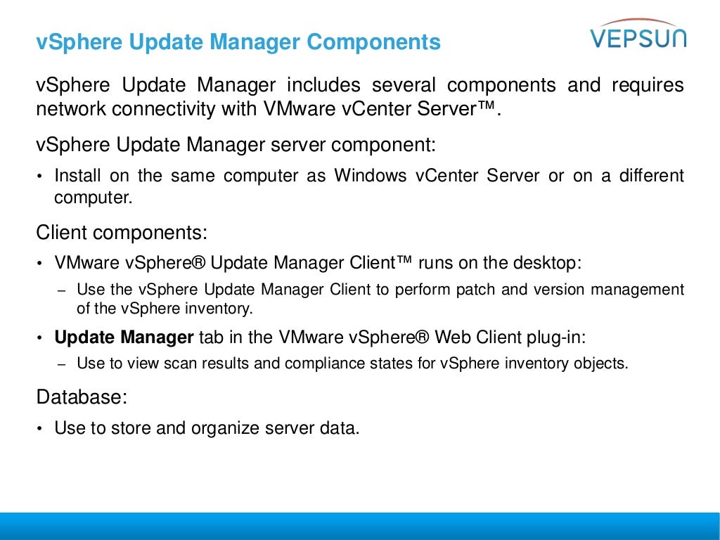 VMware vSphere 6.0 Troubleshooting Training Day 4