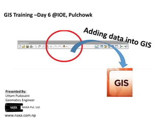 GIS Training –Day 6 @IOE, Pulchowk
 