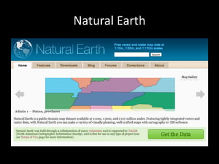 Natural Earth
 