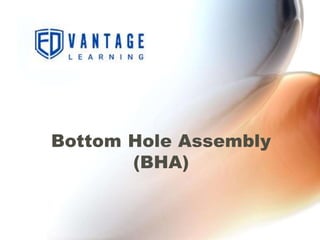 Bottom Hole Assembly
(BHA)
 
