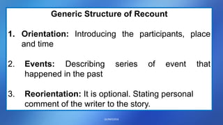 Day 7 classifying texts | PPTX