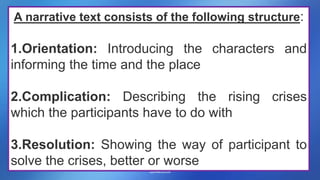 Narrative Classification Day 7 classifying texts | PPTX
