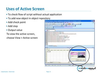 Quick Test Professional (QTP/UFT) | PPSX