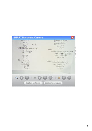 SMART Document Camera
       Homework: Pages 566-567 #10-13 all




                                            2
 
