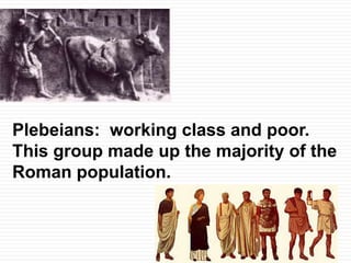 Plebeian Example Roots of Democracy Notes | PPTX