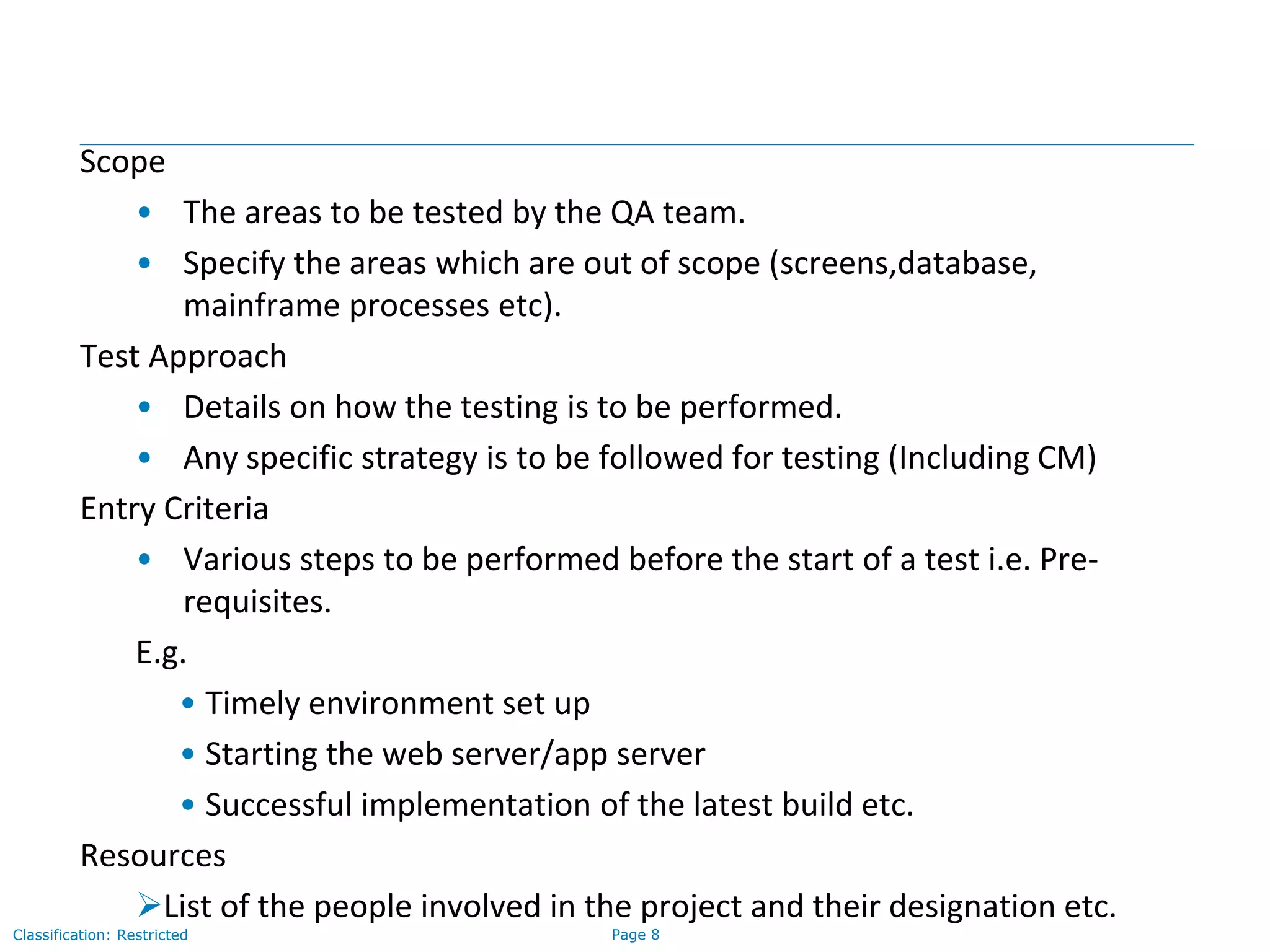 Test Strategy and Planning | PPTX