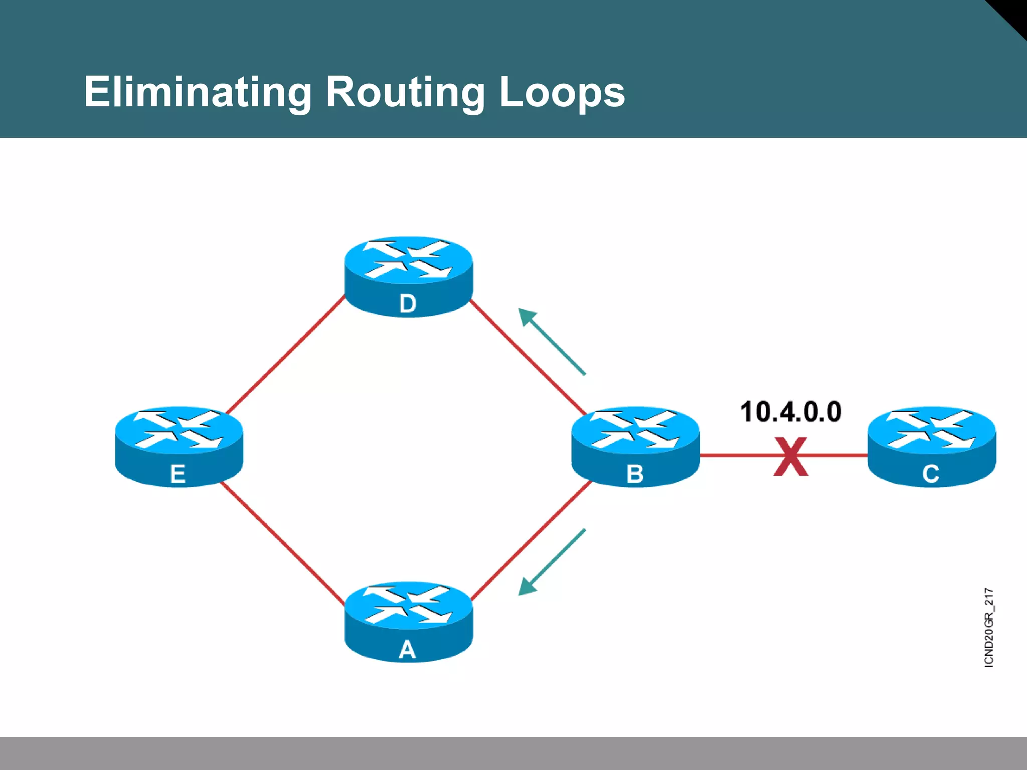Eliminating Routing Loops
 