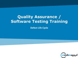 Page 1Classification: Restricted
Quality Assurance /
Software Testing Training
Defect Life Cycle
 