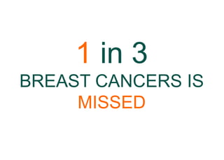 Cost ~ 5-10K
SonoSite PhilipsGE VSCAN
GE Siemens
Cost ~ $200-400K
35.7% More Cancer Detected with
Automated Breast Ultraso...