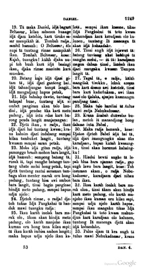 Dayak bible