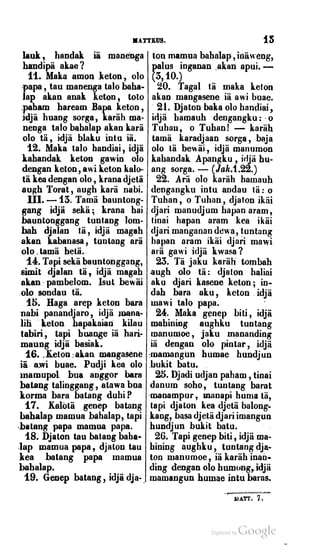 Dayak bible