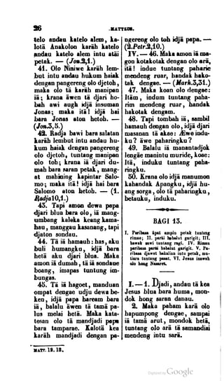 Dayak bible