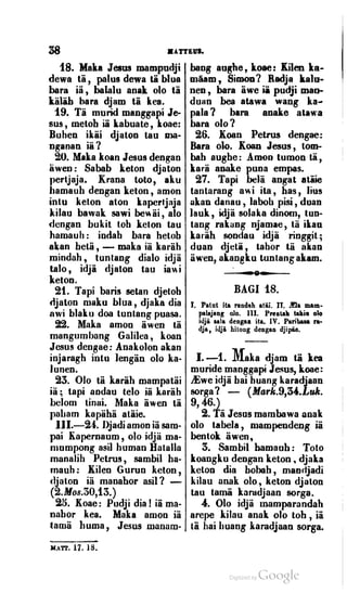 Dayak bible