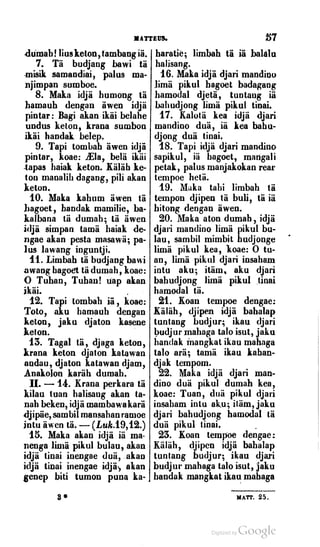 Dayak bible
