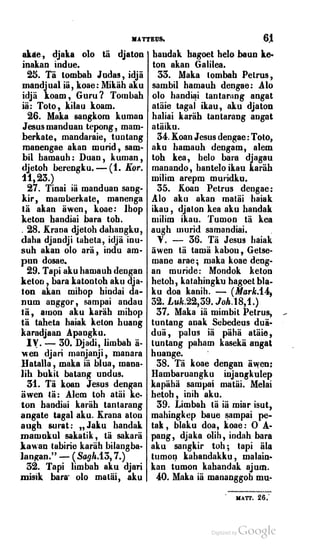 Dayak bible