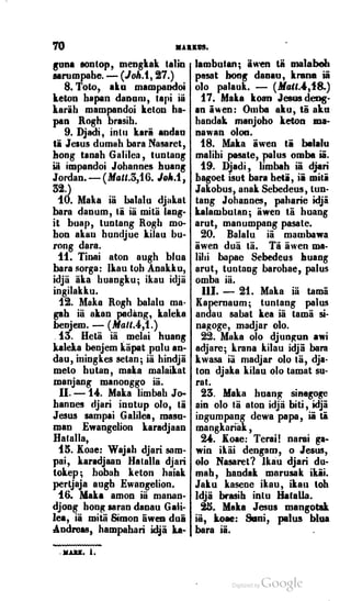 Dayak bible