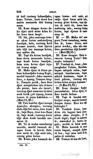 Dayak bible