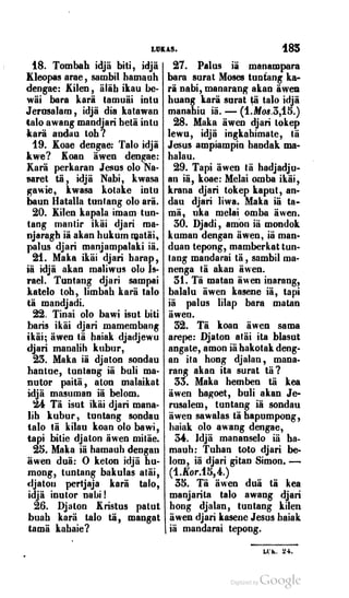 Dayak bible