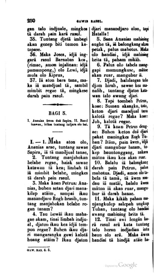 Dayak bible