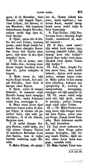 Dayak bible