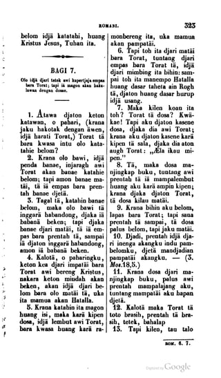 Dayak bible